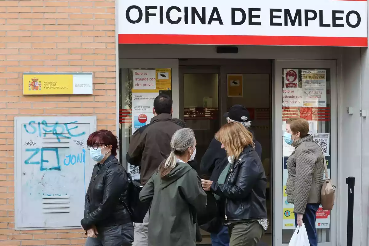 Una Oficina de Empleo de la Comunidad de Madrid