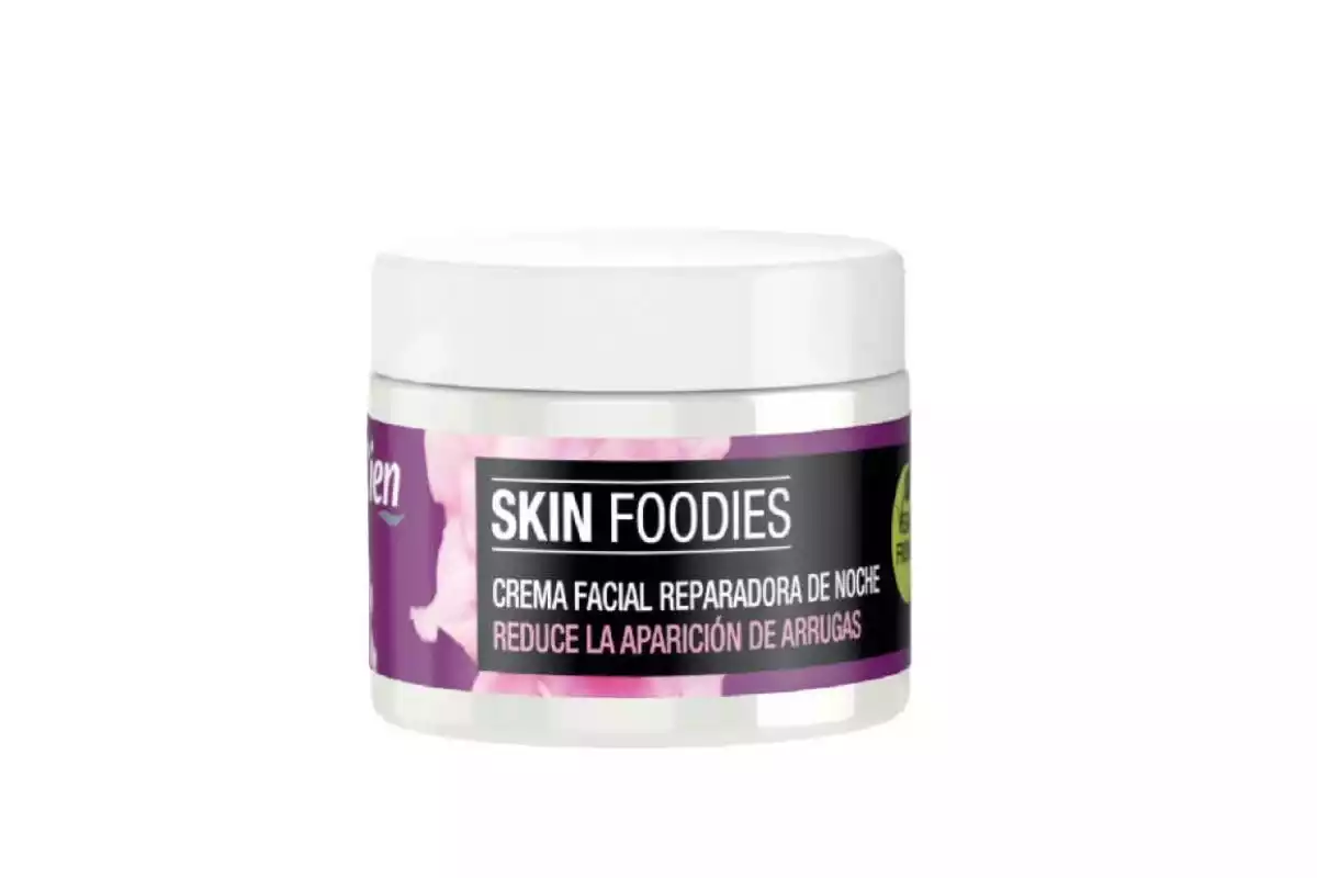 Crema facial con rosa silvestre Skin Foodies de Lidl por tan solo 3 euros