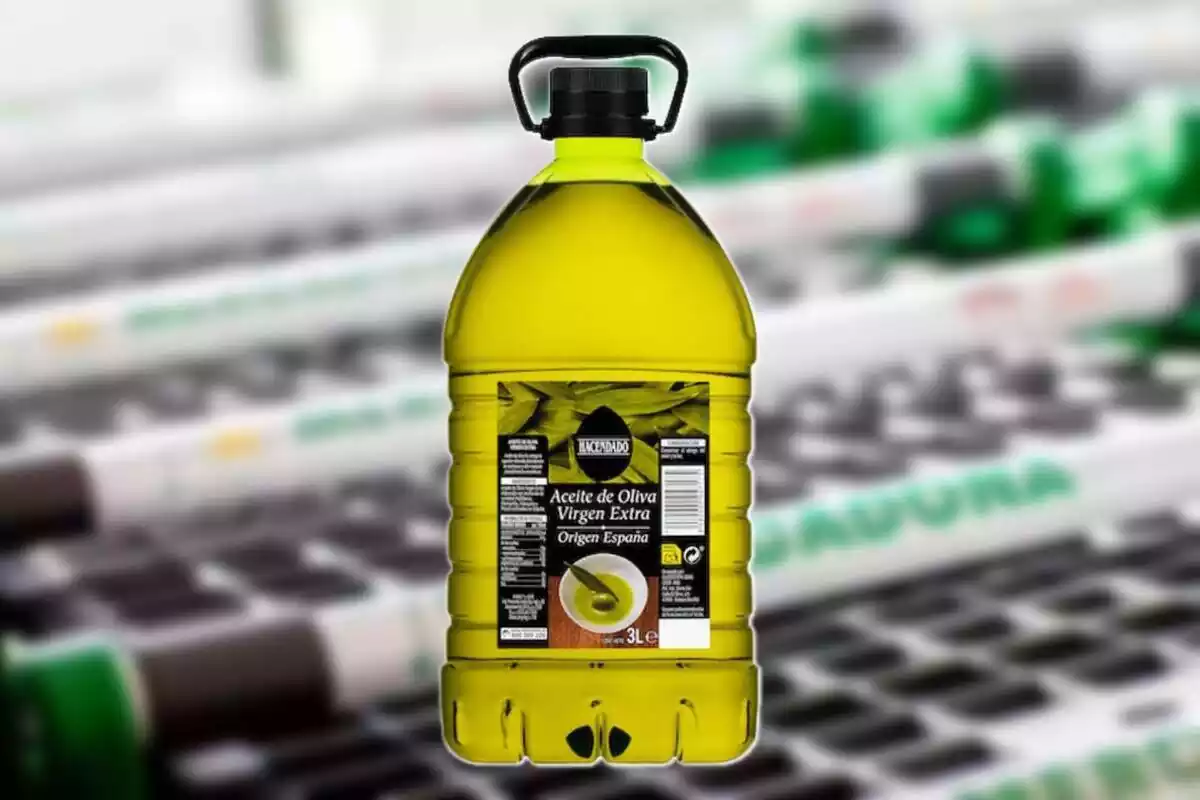 Garrafa de 3 litros de Aceite de oliva virgen extra Hacendado