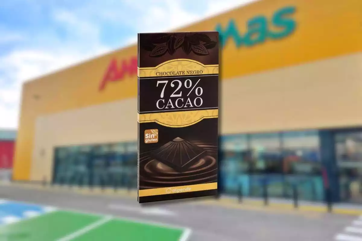 Chocolate negro 72% cacao de Alipende