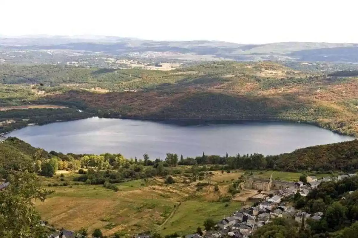 Imagen del lago Sanabria, en Castilla y León