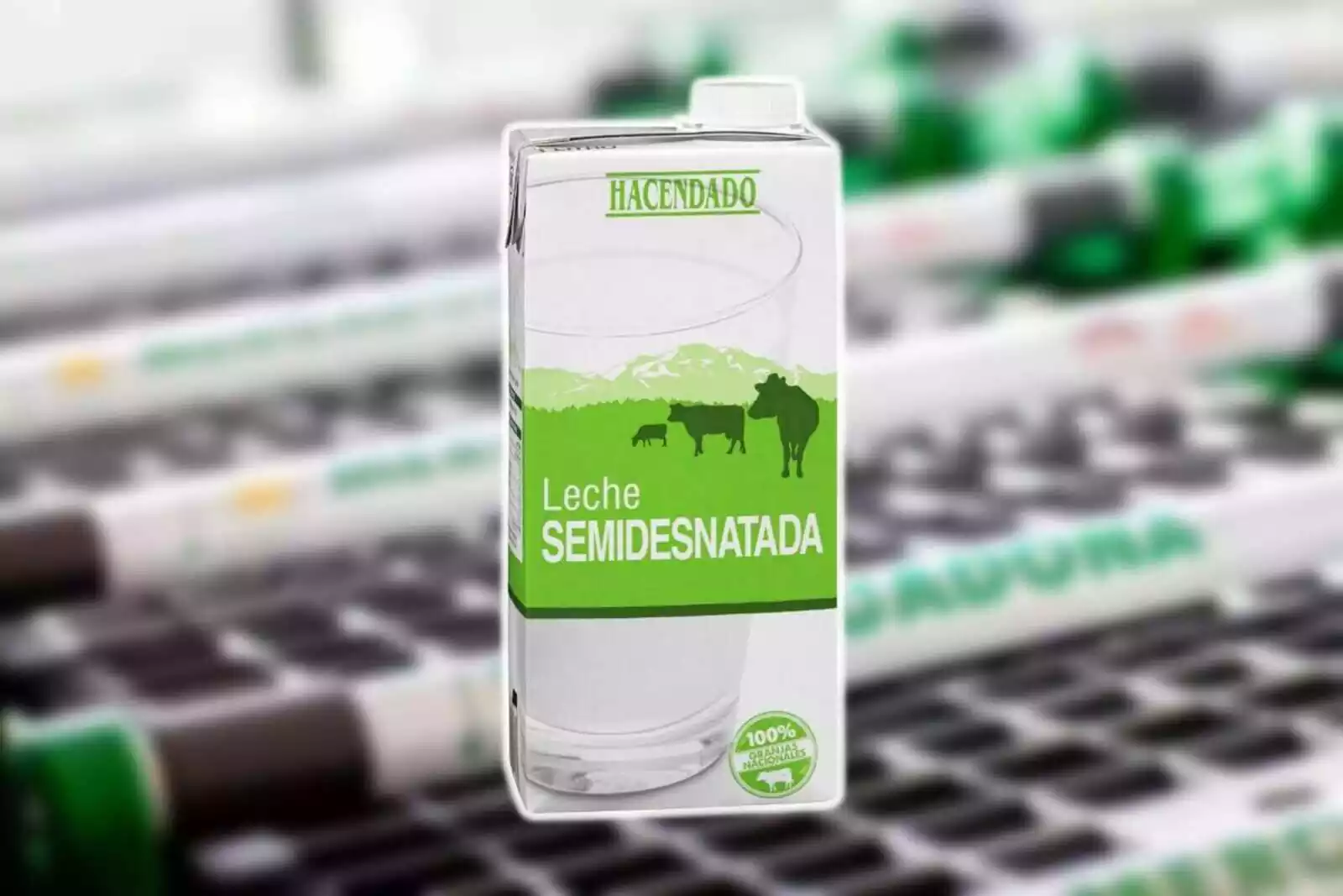 leche semidesnatada gaza